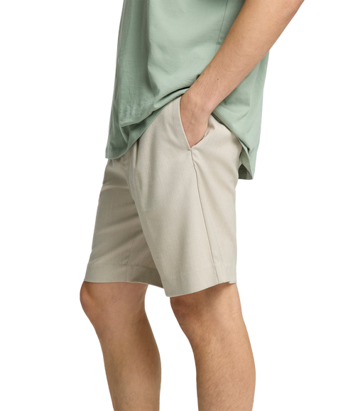 Leroy Pleat Short - Beige
