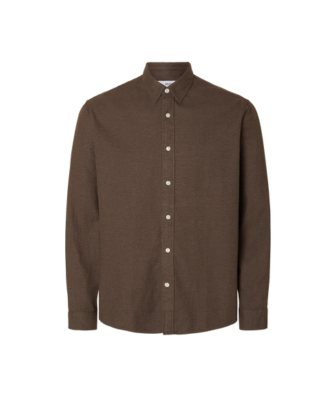 Regnoah Brushed Twist Shirt Ls - Demitasse Twisted