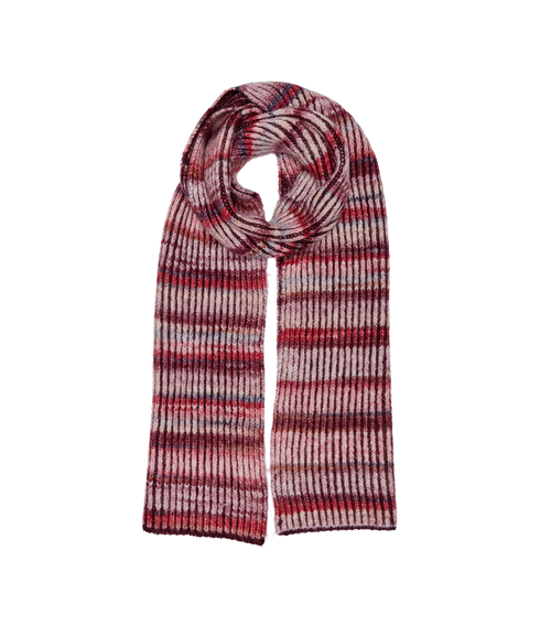 Mathilda Knit Scarf Cc - Mauve Wine
