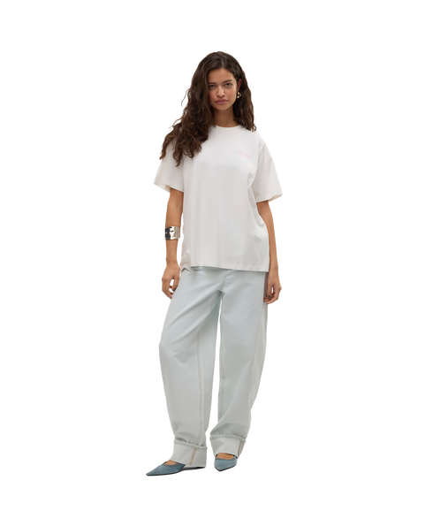Katrine Caty Top Box - White