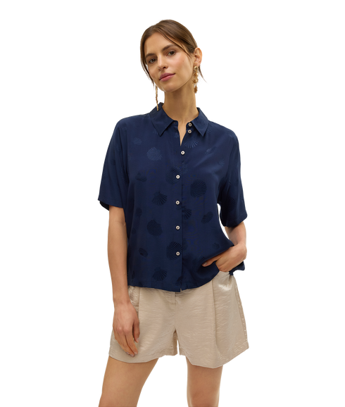 Trille 2/4 Shirt - Navy