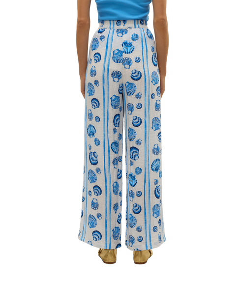 Tine Tira High Waist Wide Pant - Multi