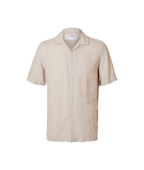 Kylian Mix Resort Shirt - Beige