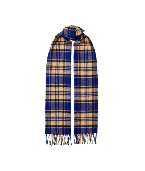 Tope Wool Check Scarf - Set Sail Tartan