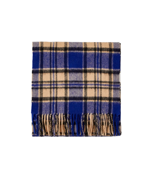 Tope Wool Check Scarf - Set Sail Tartan