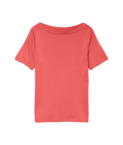 Panda Modal S/S Top - Pink
