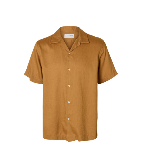 Regnoa Mix Shirt Ss Resort - Chipmunk