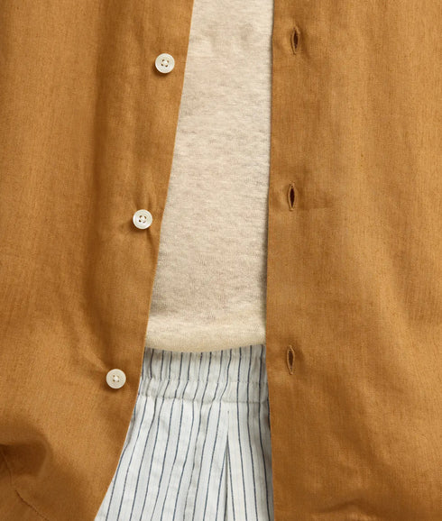 Regnoa Mix Shirt Ss Resort - Chipmunk