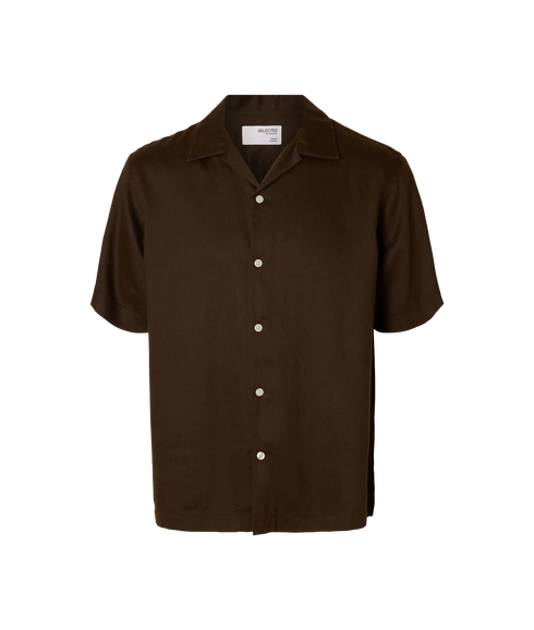 Regnoa Mix Shirt Ss Resort - Demitasse