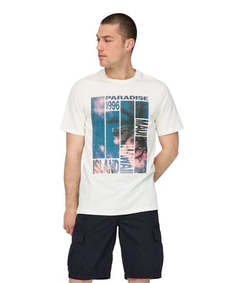 Magdy Life Reg Photoprint Ss Tee