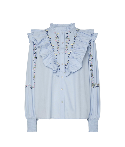 Kennie Ls Shirt - Clear Sky