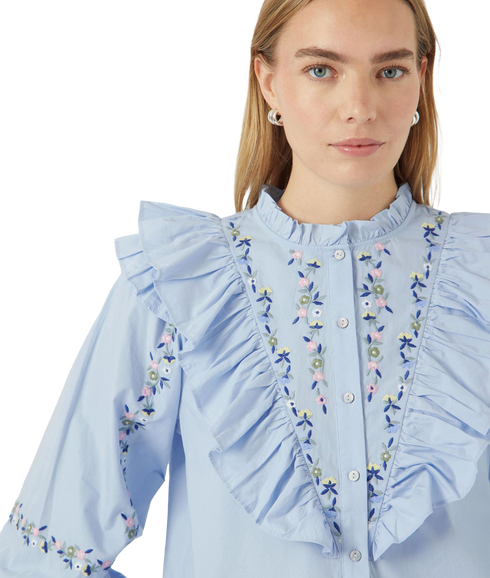 Kennie Ls Shirt - Clear Sky