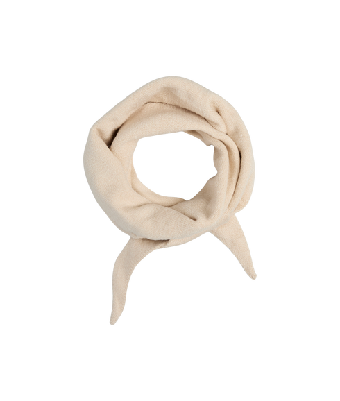 Komma Triangle ScarfBc - White
