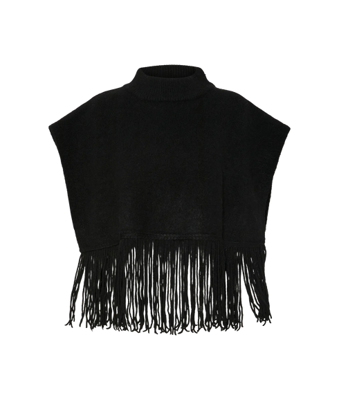 Julle Poncho Bc - Black
