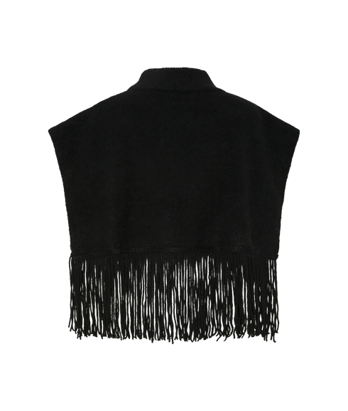 Julle Poncho Bc - Black