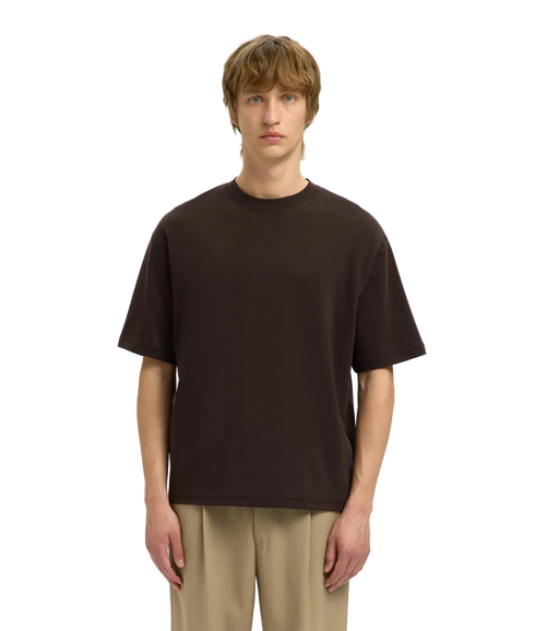 Looseoscar Ss O-Neck Tee - Demitasse