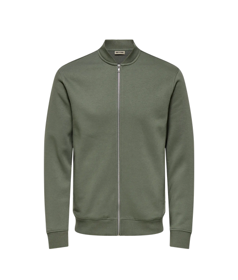 Ceres Reg Zip Bomber Jck Noos - Castor Gray