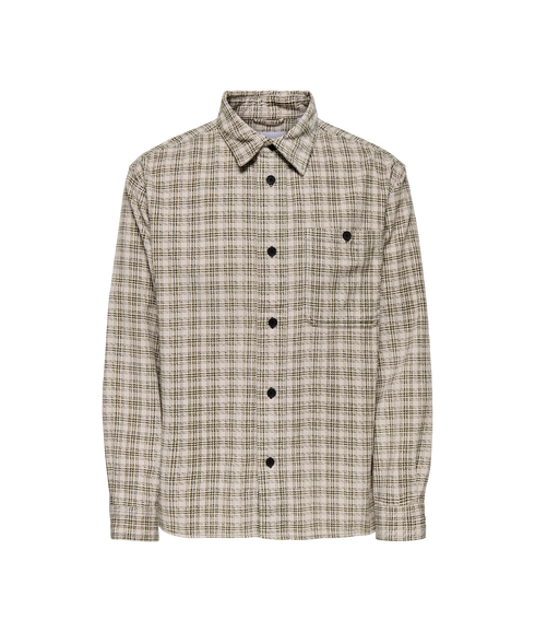 Waleed Corduroy Overshirt 0345 - Olive Night