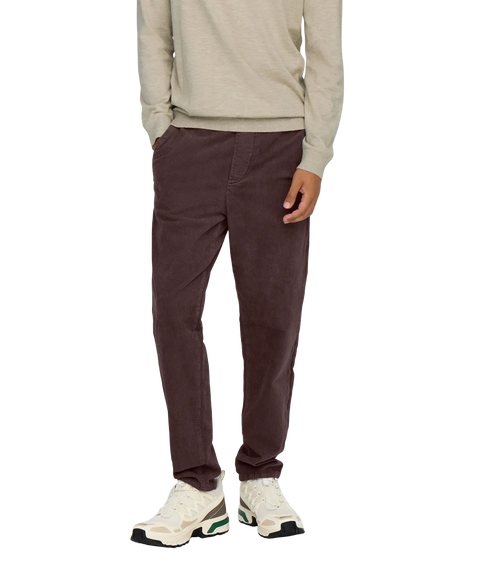 Linus Tap Corduroy 0185 Pant Noos - Coffee Bean