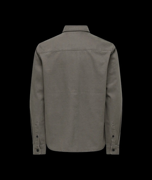 Times 0348 Reg Overshirt - Falcon