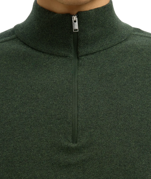 Berg Ls Half Zip - Forest Night Twist