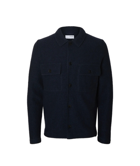 Nealy Ls Knit Workwear Cardigan - Sky Captain