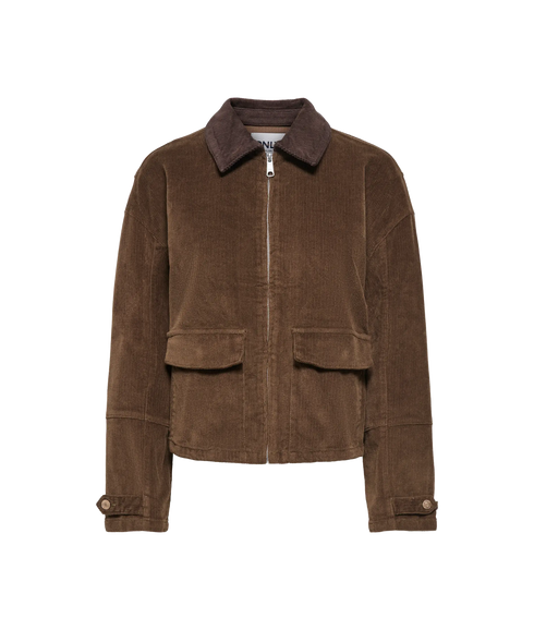 Global LS Cord Jacket - Brown