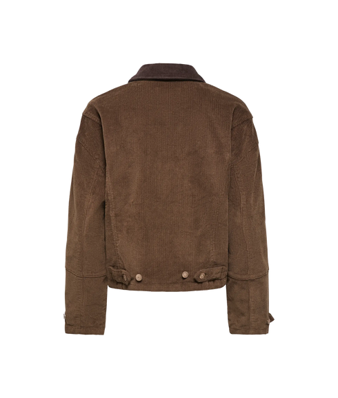Global LS Cord Jacket - Brown