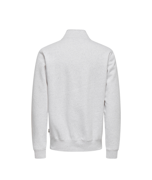 Ceres Half Zip Sweat - Grey