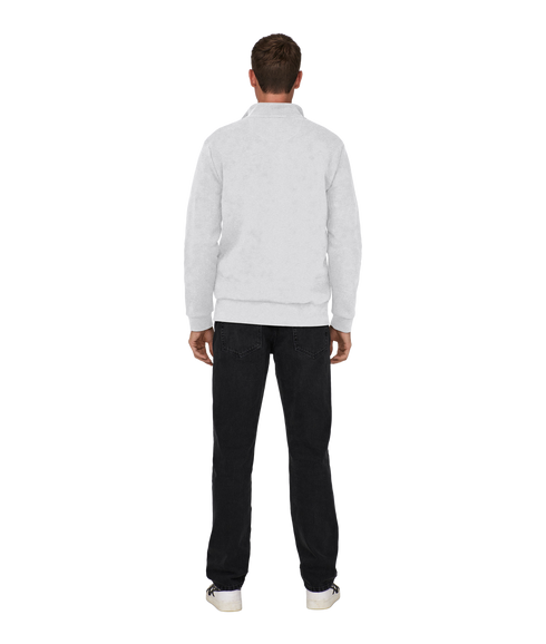 Ceres Half Zip Sweat - Grey