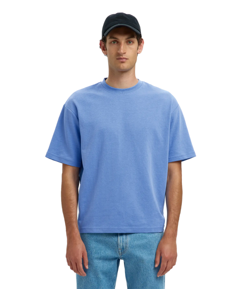 Looseoscar Ss O-Neck Tee Noos - Blue Bonnet