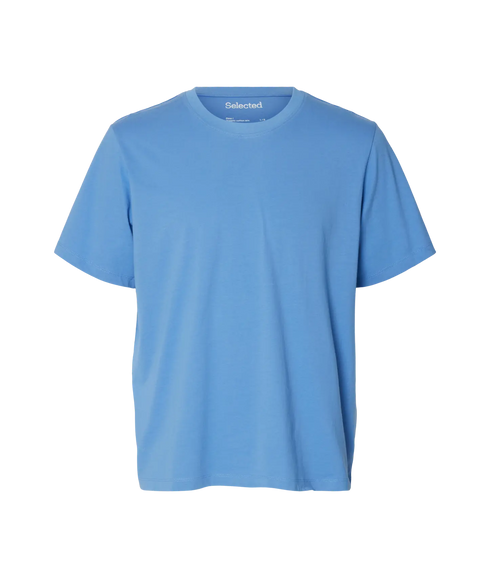 Aspen Ss O-Neck Tee Noos - Blue Bonnet
