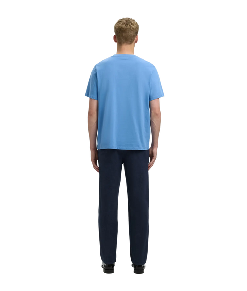Aspen Ss O-Neck Tee Noos - Blue Bonnet