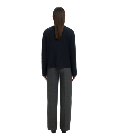 Lulu New LS Knit Cardigan - Blue