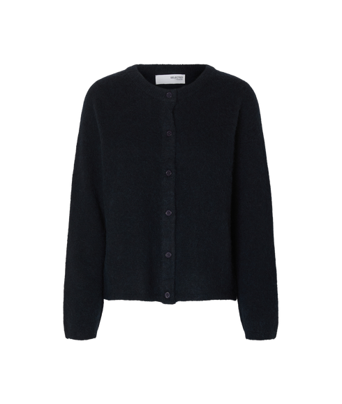 Lulu New LS Knit Cardigan - Blue