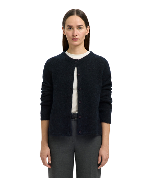 Lulu New LS Knit Cardigan - Blue