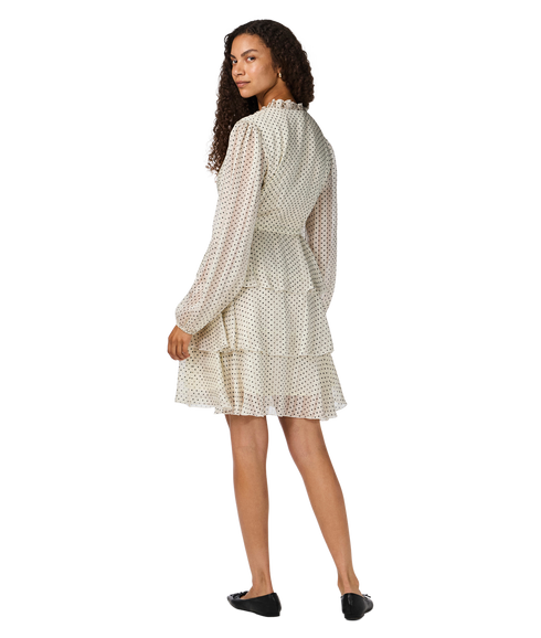 Cruella Ls Dress - White