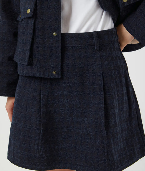 Vicky Hmw Short Skirt - Navy Blazer