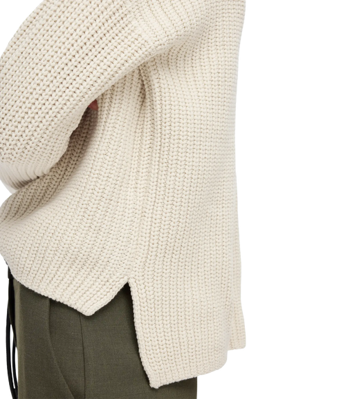 Selma Sus Ls Knit Pullover - Birch