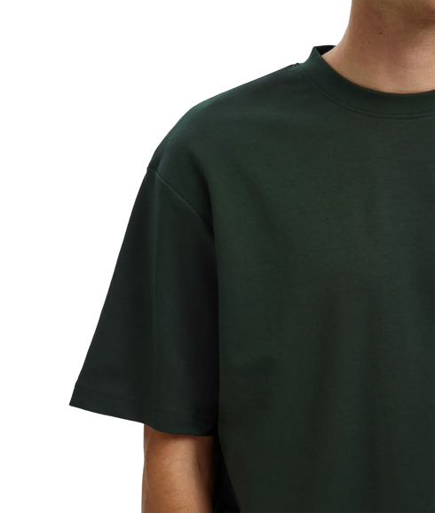 Looseoscar Ss O-Neck Tee - Deep Forest