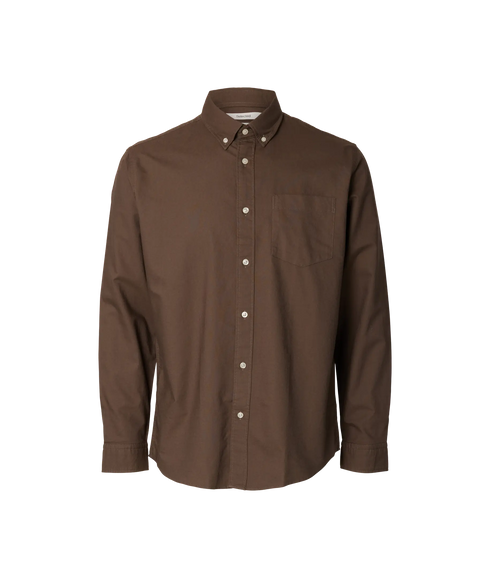 Regrick-Ox Shirt Ls - Morel