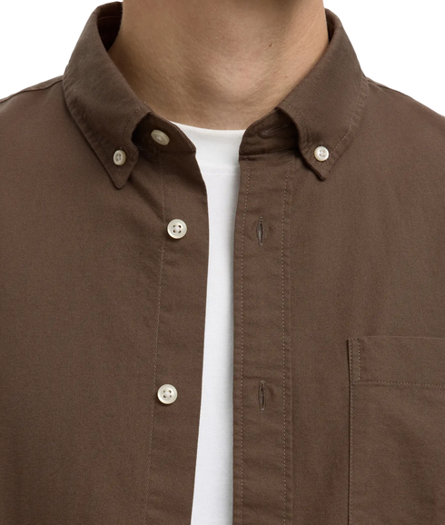 Regrick-Ox Shirt Ls - Morel