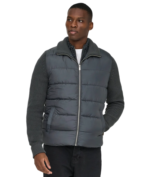 Mane Life Mixed Jacket Otw - Grey