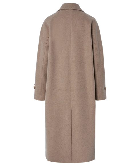 Joella Coat - Taupe Gray Melange