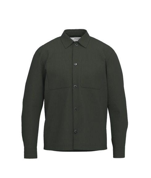 Regtate Cord Overshirt - Deep Forest