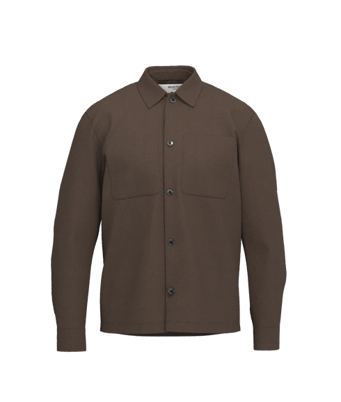 Regtate Cord Overshirt - Demitasse