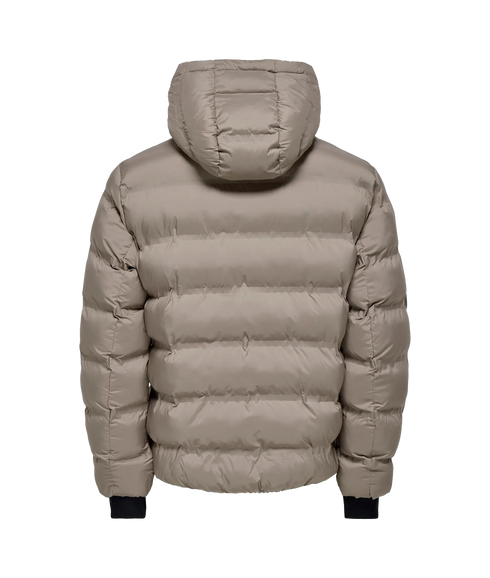 Union Seamles Life Hood Puffer Jacket - Castor Gray