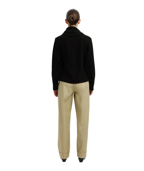 Darla Ls Knit Jacket - Black