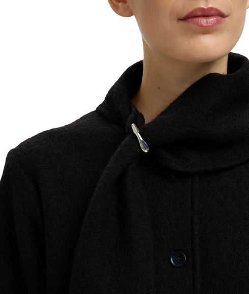 Darla Ls Knit Jacket - Black