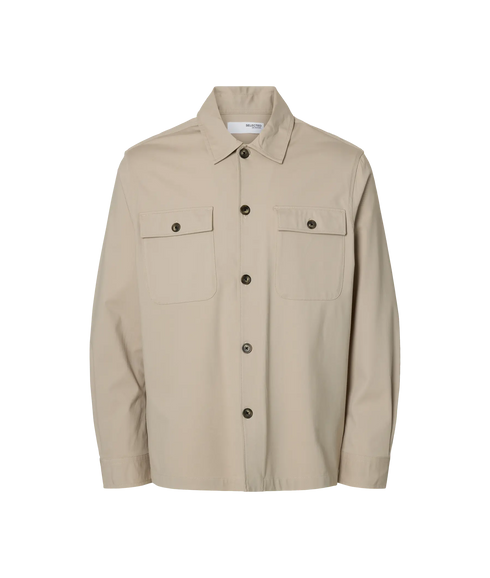 Reg Lorent Bi-Stretch Overshirt Noos - Pure Cashmere